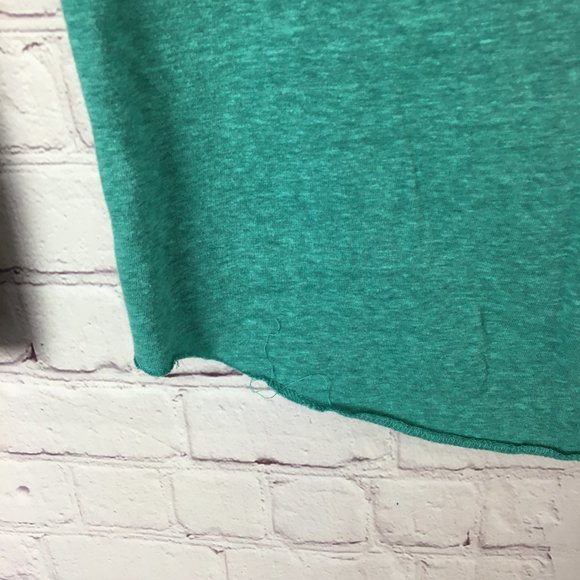 Def Leppard Men's Green and Gray Long Sleeve Sz. S - Picture 7 of 9